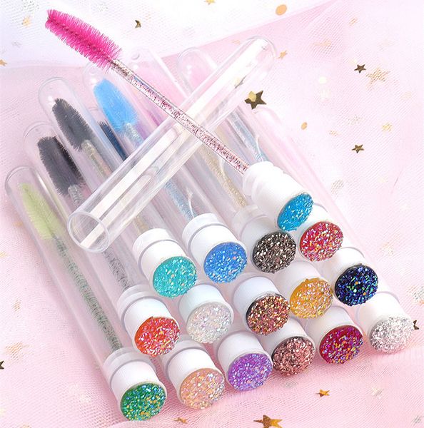 disposable eyelash brush tube extender makeup eyebrow brushes separate tube design charming diamond bottom mascara stick applicator
disposable eyelash brush tube extender makeup eyebrow brushes separate tube design charming diamond bottom mascara stick applicator