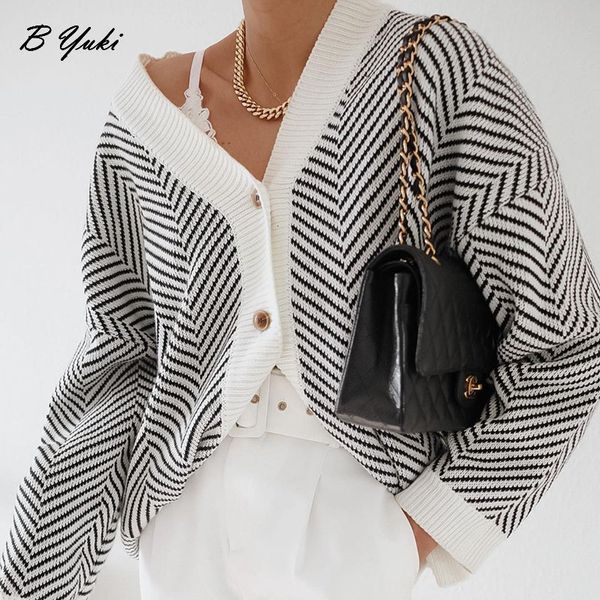 women's knits tees blessyuki oversized loose soft knitted cardigan sweater women vintage striped v-neck long sleeve sweaters female kor, White
women's knits tees blessyuki oversized loose soft knitted cardigan sweater women vintage striped v-neck long sleeve sweaters female kor, White