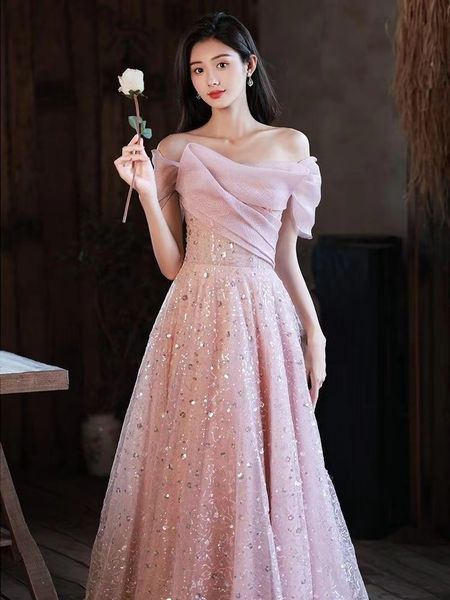 party dresses luxury pink celebrity dresses women sequins off shoulder boat neck empire a-line floor-length lace up party banquet formal gow, White;black
party dresses luxury pink celebrity dresses women sequins off shoulder boat neck empire a-line floor-length lace up party banquet formal gow, White;black