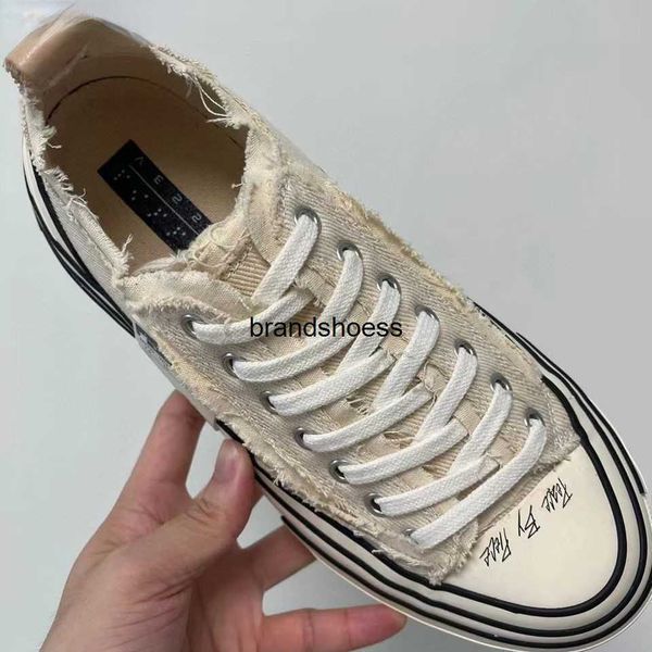 xvessel wu jianhao's same white low raised thick soled canvas shoes vulcanized for men and women beggars, Black
xvessel wu jianhao's same white low raised thick soled canvas shoes vulcanized for men and women beggars, Black