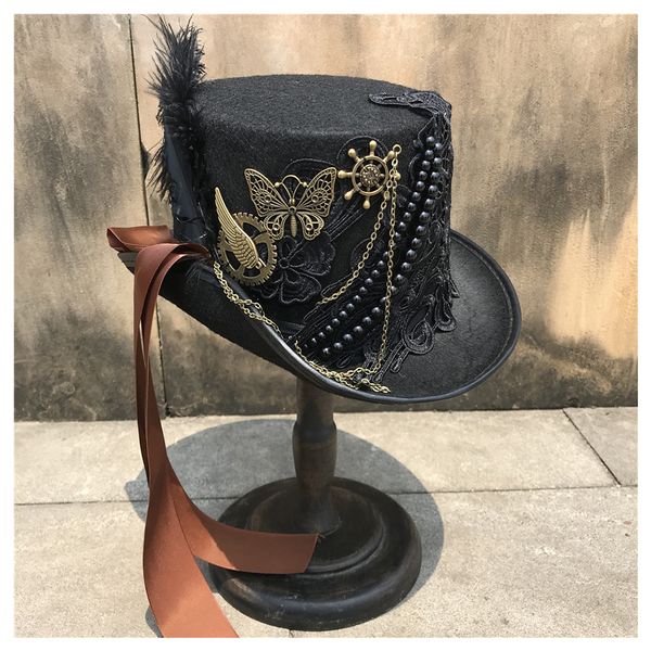 stingy brim hats men women handmade steampunk hat magic hat bowler hat punk cosplay fedora hat size 57cm steampunk hat 230314, Blue;gray
stingy brim hats men women handmade steampunk hat magic hat bowler hat punk cosplay fedora hat size 57cm steampunk hat 230314, Blue;gray