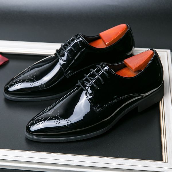 italian original oxford shoes for men classic men formal wedding shoes office dress shoes business elegant luxury designer shoes, Black;white
italian original oxford shoes for men classic men formal wedding shoes office dress shoes business elegant luxury designer shoes, Black;white