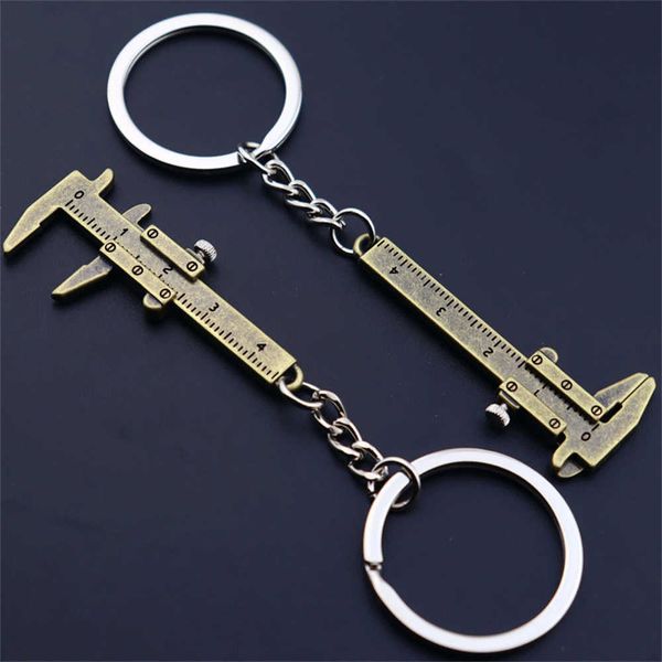 keychains cute mini caliper tools keychain zinc alloy vernier key chains s measuring gauging accessories rulers l230314, Silver
keychains cute mini caliper tools keychain zinc alloy vernier key chains s measuring gauging accessories rulers l230314, Silver