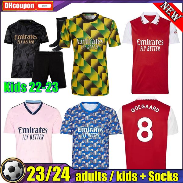 thomas 22 23 saka soccer jerseys arsen smith remake player gunners g. jesus odegaard martinelli 2023 football shirt rowe pre match training, Black;yellow
thomas 22 23 saka soccer jerseys arsen smith remake player gunners g. jesus odegaard martinelli 2023 football shirt rowe pre match training, Black;yellow
