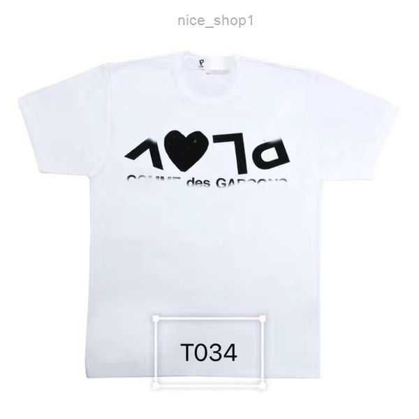 men's t shirts fashion mens play shirt designer red heart commes casual s des badge garcons high quanlity tshirts cotton embroidery 19, White;black
men's t shirts fashion mens play shirt designer red heart commes casual s des badge garcons high quanlity tshirts cotton embroidery 19, White;black