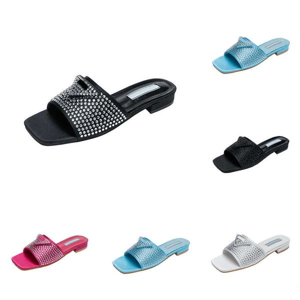 classic triangle button fashion rhinestone thick heel slippers leather square toe satin rhinestone candy color sandal big size party wedding, Black
classic triangle button fashion rhinestone thick heel slippers leather square toe satin rhinestone candy color sandal big size party wedding, Black