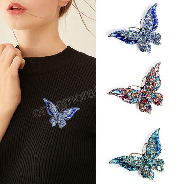 luxury cyrstal butterfly brooch pins for women girls fashion insect brooches dress metal pin wedding jewelry gift, Gray
luxury cyrstal butterfly brooch pins for women girls fashion insect brooches dress metal pin wedding jewelry gift, Gray