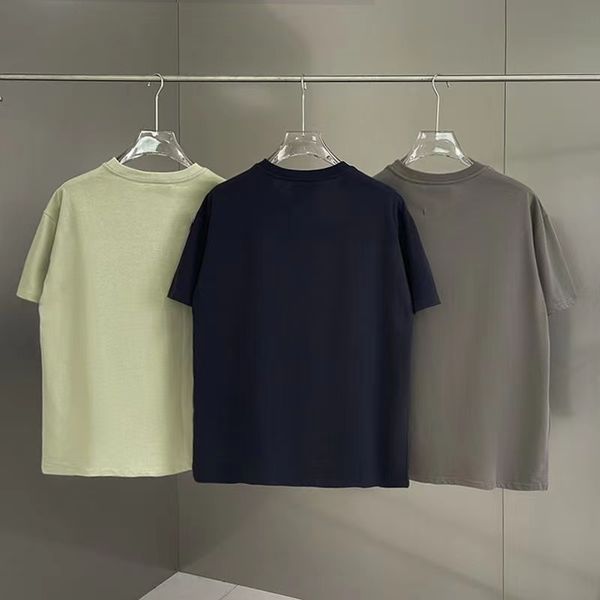 2023 new crewneck loose high street short sleeve chest silicone letter couple spring and summer trend men's t-shirt multicolor, White;black
2023 new crewneck loose high street short sleeve chest silicone letter couple spring and summer trend men's t-shirt multicolor, White;black