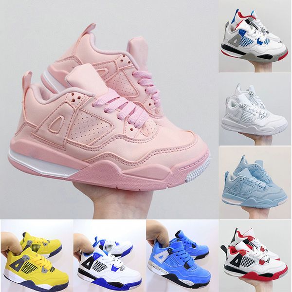 outdoor kids 4 basketball shoes jumpman 4s toddlers youth infants boys girls sneakers sail pink what the fire red university blue motorsport, Black
outdoor kids 4 basketball shoes jumpman 4s toddlers youth infants boys girls sneakers sail pink what the fire red university blue motorsport, Black