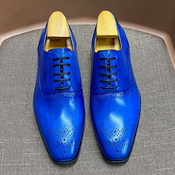 men's luxury brand shoes fashion brogue formal black blue lace-up wedding office dress genuine leather oxford shoes for man, Black;white
men's luxury brand shoes fashion brogue formal black blue lace-up wedding office dress genuine leather oxford shoes for man, Black;white