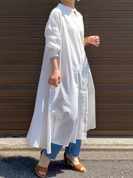 casual dresses summer in for women korean fashion loose long sleeve vintage robe oversize streetwear 230313, Black;gray
casual dresses summer in for women korean fashion loose long sleeve vintage robe oversize streetwear 230313, Black;gray