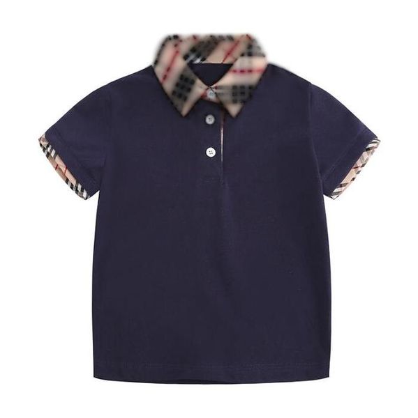 Cute Baby Boys Girls Plaid T-shirts Summer Kids Short Sleeve T-shirt Children Turn-down Collar Tops Tees Child Shirt Boy Shirt, Dark blue
Cute Baby Boys Girls Plaid T-shirts Summer Kids Short Sleeve T-shirt Children Turn-down Collar Tops Tees Child Shirt Boy Shirt, Dark blue