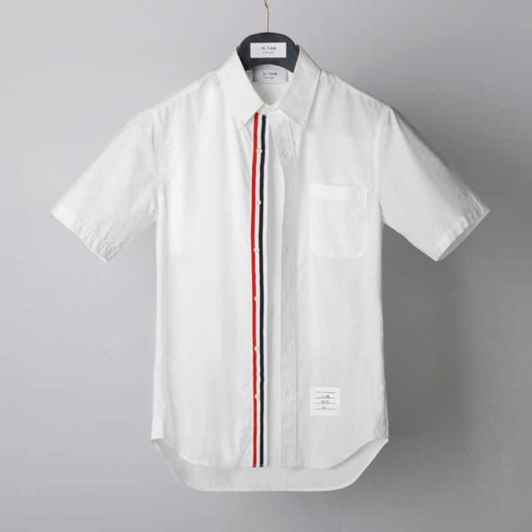 high density poplin fabric trend white short sleeved shirt bonzero business casual slim fitting popular men's, Black;brown
high density poplin fabric trend white short sleeved shirt bonzero business casual slim fitting popular men's, Black;brown