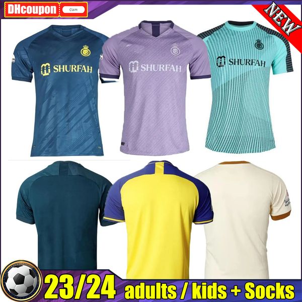 ronaldo fc soccer jerseys 2022 2023 al nassr home away third 22 23 cr7 gonzalo martinez talisca ghislain konan vincent aboubakar men footbal, Black;yellow
ronaldo fc soccer jerseys 2022 2023 al nassr home away third 22 23 cr7 gonzalo martinez talisca ghislain konan vincent aboubakar men footbal, Black;yellow