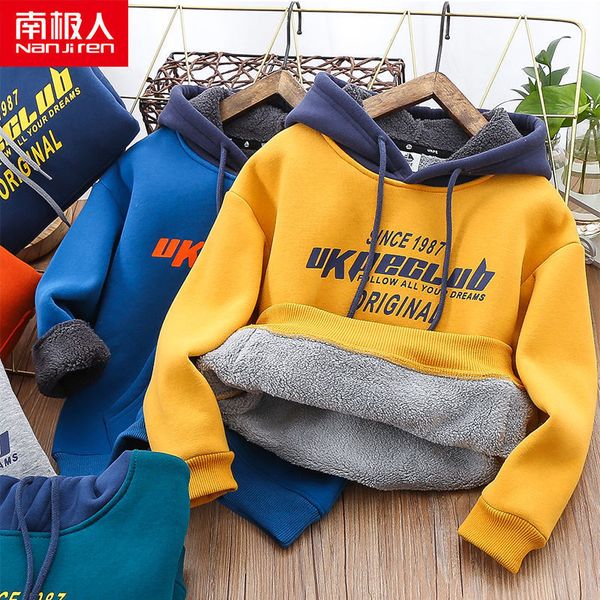 hoodies sweatshirts boys' velvet padded hooded sweatshirt children's single-layer wool lined hoodie padded bottom shirt winter swe, Black
hoodies sweatshirts boys' velvet padded hooded sweatshirt children's single-layer wool lined hoodie padded bottom shirt winter swe, Black