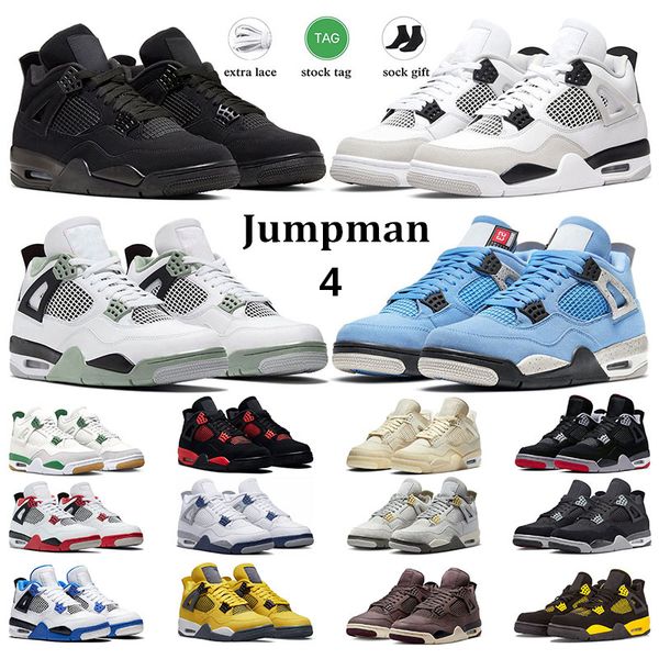 2023 for men women basketball shoes 4 4s military black cat pine green university blue sail canvas white cement bred mens sports sneakers tr
2023 for men women basketball shoes 4 4s military black cat pine green university blue sail canvas white cement bred mens sports sneakers tr