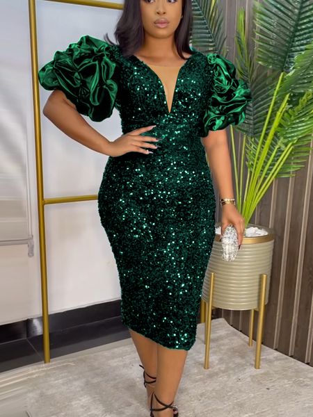 party dresses sequin dress bodycon deep v neck puff sleeve retro vintage green red velvet tight midi dresses sparkly cocktail club wear 2303, White;black
party dresses sequin dress bodycon deep v neck puff sleeve retro vintage green red velvet tight midi dresses sparkly cocktail club wear 2303, White;black