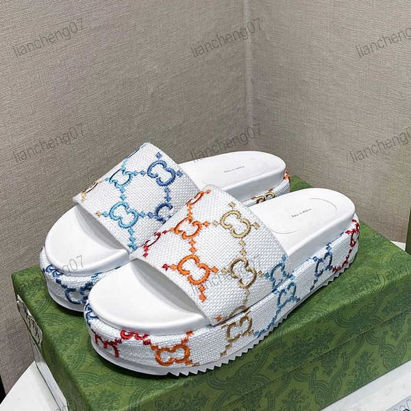 summer fashion high-quality beach brand designer thick vintage embroidered canvas women's slippers beach outdoor indoor sandals, Black
summer fashion high-quality beach brand designer thick vintage embroidered canvas women's slippers beach outdoor indoor sandals, Black
