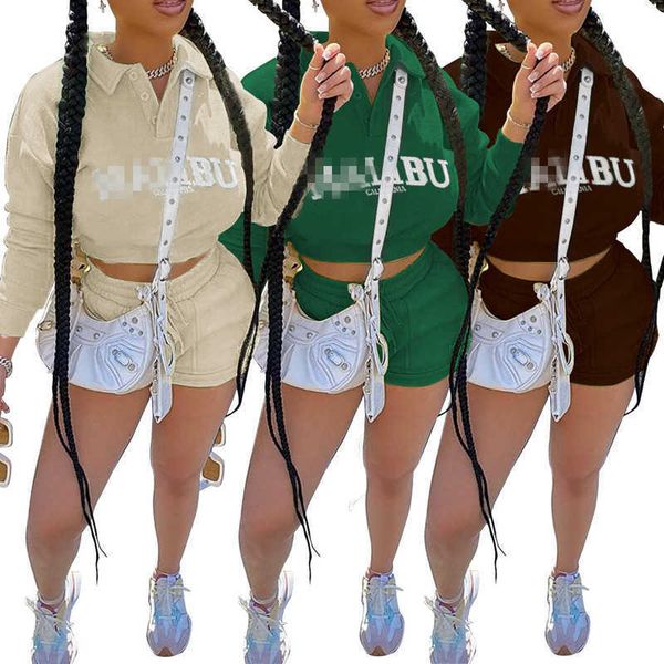 fashion women's sets casual sports tracksuits versatile letter printing door opener long sleeve sweater shorts with pocket suit two pie, Gray
fashion women's sets casual sports tracksuits versatile letter printing door opener long sleeve sweater shorts with pocket suit two pie, Gray