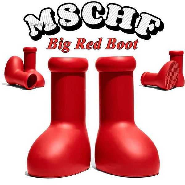 2023 designer mschf men women rain boots big red boot eve rubber astro boy reps over the knee booties cartoon shoes thick bottom platform, Black
2023 designer mschf men women rain boots big red boot eve rubber astro boy reps over the knee booties cartoon shoes thick bottom platform, Black