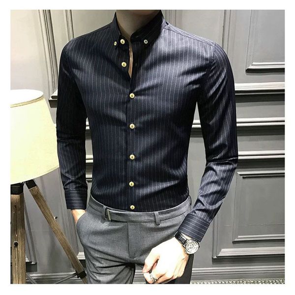 men's casual shirts fashion printed lapel button casual striped shirt men's clothing autumn korean oversized loose all-match shir, White;black
men's casual shirts fashion printed lapel button casual striped shirt men's clothing autumn korean oversized loose all-match shir, White;black