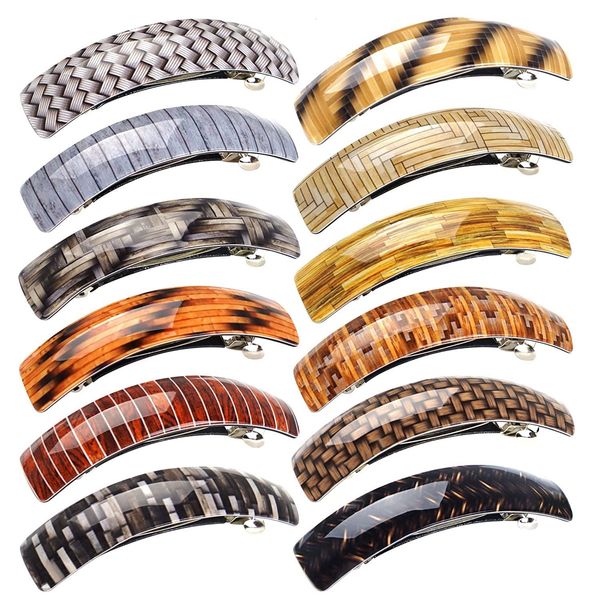 headwear hair accessories 12pcs retro acrylic barrettes automatic large clip elegant french design for women ladies 230313
headwear hair accessories 12pcs retro acrylic barrettes automatic large clip elegant french design for women ladies 230313