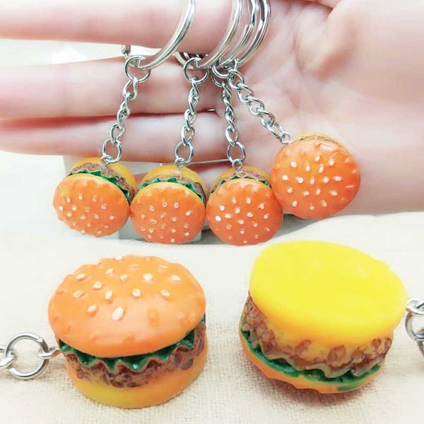 keychains novelty chain christmas birday gift holder cute hamburger chain silation food pendant ring for women bag l230314, Silver
keychains novelty chain christmas birday gift holder cute hamburger chain silation food pendant ring for women bag l230314, Silver
