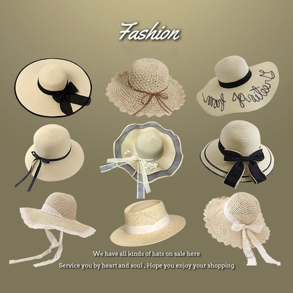 new women straw hats bow lace bucket hats lace up cap ladies beach hat casquette wholesale, Blue;gray
new women straw hats bow lace bucket hats lace up cap ladies beach hat casquette wholesale, Blue;gray