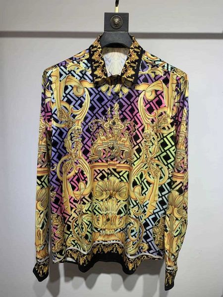 23ss hawaiian fashion printed men casual shirt fd designer shirts medusa silk shirt loose thin jacket mens long sleeved shirts 18 colors, White;black
23ss hawaiian fashion printed men casual shirt fd designer shirts medusa silk shirt loose thin jacket mens long sleeved shirts 18 colors, White;black