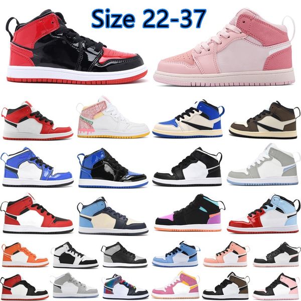 kids shoes boys basketball shoe 1s jumpman 1 girls children black mid sneaker chicago designer blue trainers baby kid youth toddler infants, Black;red
kids shoes boys basketball shoe 1s jumpman 1 girls children black mid sneaker chicago designer blue trainers baby kid youth toddler infants, Black;red