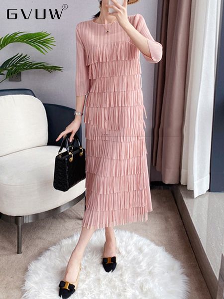 party dresses gvuw pleated tassel dress autumn solid color luxury women three quarter sleeve slim fit wedding party clothes 17d6932 230314, White;black
party dresses gvuw pleated tassel dress autumn solid color luxury women three quarter sleeve slim fit wedding party clothes 17d6932 230314, White;black