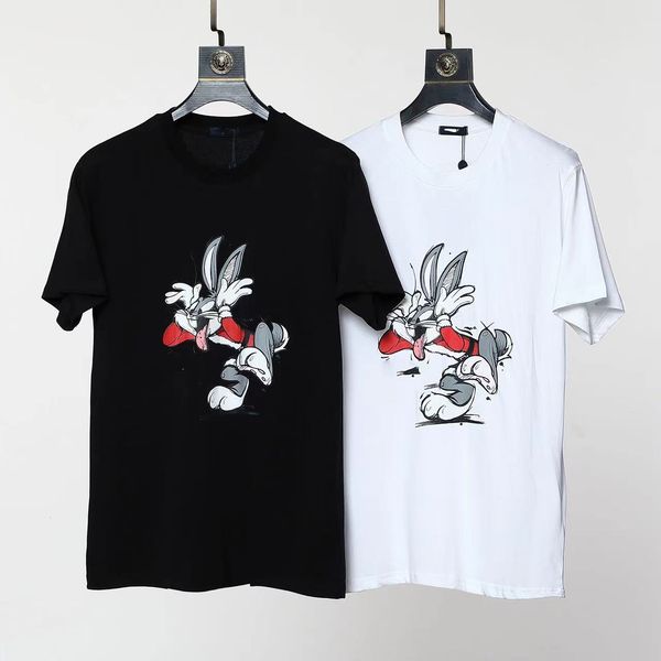 mens t shirt fashion designer bugs bunny funny print short sleeve street loose t shirts mens and womens casual versatile, White;black
mens t shirt fashion designer bugs bunny funny print short sleeve street loose t shirts mens and womens casual versatile, White;black