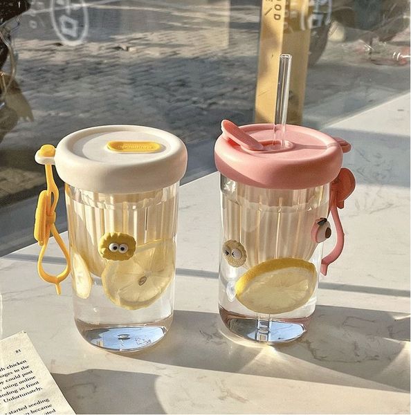 500ml Korean version tumblers straw high appearance level girl glass cute portable tea separation cold brew water cup A0090, Green
500ml Korean version tumblers straw high appearance level girl glass cute portable tea separation cold brew water cup A0090, Green