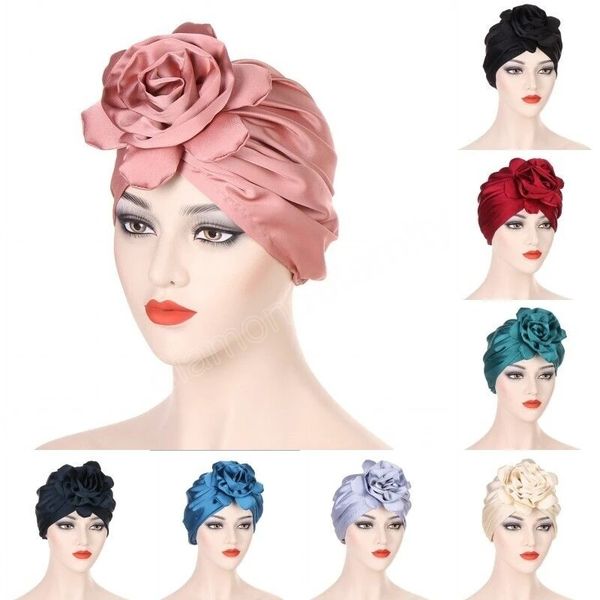 satin big flower elastic beanies cap fashion muslim womens party hat headwear african wedding bonnet headgear, Blue;gray
satin big flower elastic beanies cap fashion muslim womens party hat headwear african wedding bonnet headgear, Blue;gray
