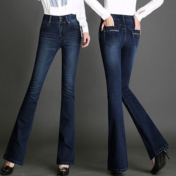 women's jeans spring autumn high waist women jeans long blue trousers denim pants casual washed vintage skinny wide leg jeans 230314
women's jeans spring autumn high waist women jeans long blue trousers denim pants casual washed vintage skinny wide leg jeans 230314