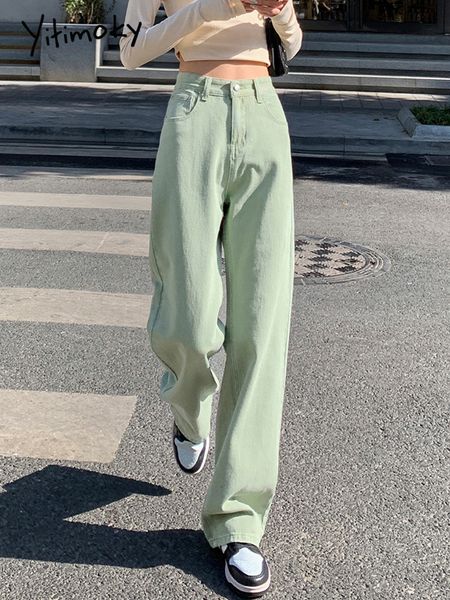 women's jeans yitimoky casual spring women long jeans trousers high waist pockets loose female wide leg denim pants ladies floor-length, Blue
women's jeans yitimoky casual spring women long jeans trousers high waist pockets loose female wide leg denim pants ladies floor-length, Blue