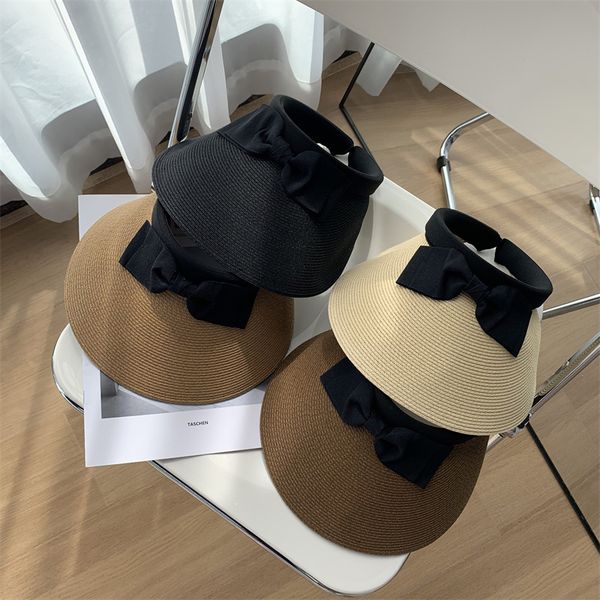 classic bow straw hats sunscreen beach hat outdoor seaside sun caps casquette designer cap wholesale, Blue;gray
classic bow straw hats sunscreen beach hat outdoor seaside sun caps casquette designer cap wholesale, Blue;gray