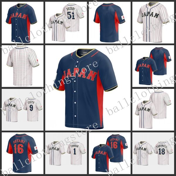 23 world classic custom mens baseball jersey hiromi itoh shohei ohtani tetsuto yamada sosuke genda shugo maki takumu nakano kensuke kondo s, Blue;black
23 world classic custom mens baseball jersey hiromi itoh shohei ohtani tetsuto yamada sosuke genda shugo maki takumu nakano kensuke kondo s, Blue;black