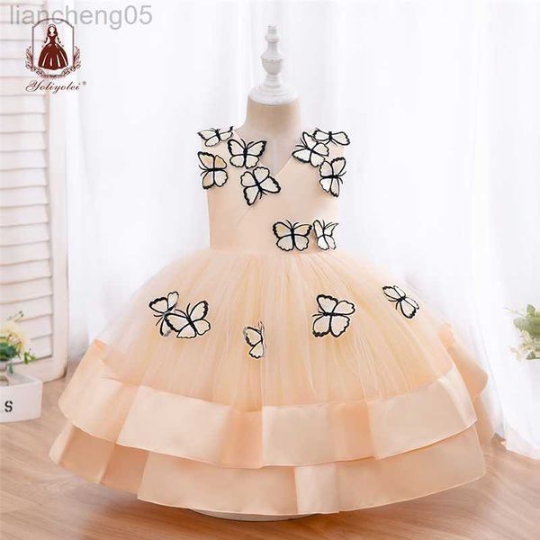 girl's dresses yoliyolei 3d embroidery butterfly kids party dress formal girls dresses for weddings princess come birthday gown 2-10 ye, Red;yellow
girl's dresses yoliyolei 3d embroidery butterfly kids party dress formal girls dresses for weddings princess come birthday gown 2-10 ye, Red;yellow