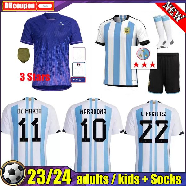 22 23 argentina dybala soccer jerseys 2022 2023 martinez kun j. correa aguero lo celso tagliafico icardi football shirt kids kit socks camis, Black;yellow
22 23 argentina dybala soccer jerseys 2022 2023 martinez kun j. correa aguero lo celso tagliafico icardi football shirt kids kit socks camis, Black;yellow