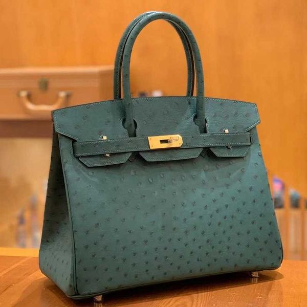 family h bag birkin designer pure sewn wax thread sewn ostrich skin women's real leather 30 women's large capacity handbag peacock
family h bag birkin designer pure sewn wax thread sewn ostrich skin women's real leather 30 women's large capacity handbag peacock