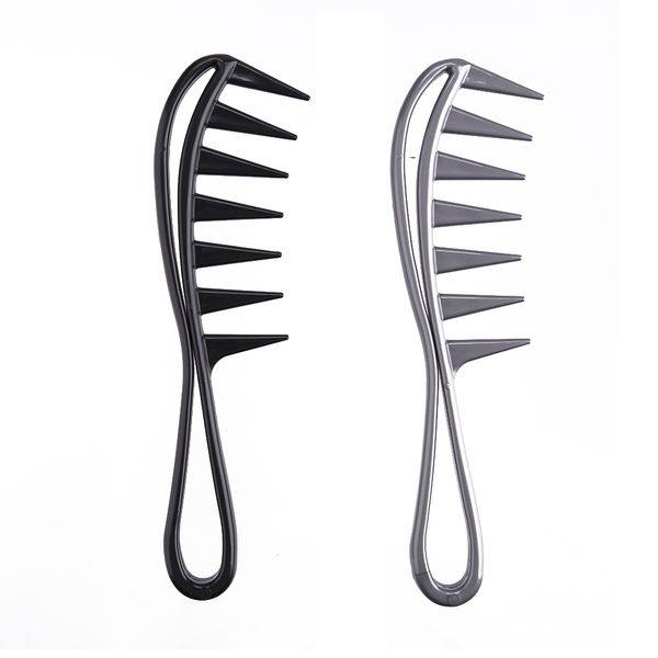 wide tooth shark plastic comb curly hair salon hairdressing comb massage for hair styling tool for curl hair, Silver
wide tooth shark plastic comb curly hair salon hairdressing comb massage for hair styling tool for curl hair, Silver