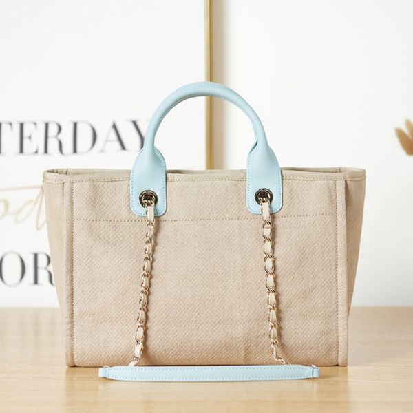 1:1 quality designer fashion tote bag 39cm luxurious genuine leather beach bag with box mc176
1:1 quality designer fashion tote bag 39cm luxurious genuine leather beach bag with box mc176