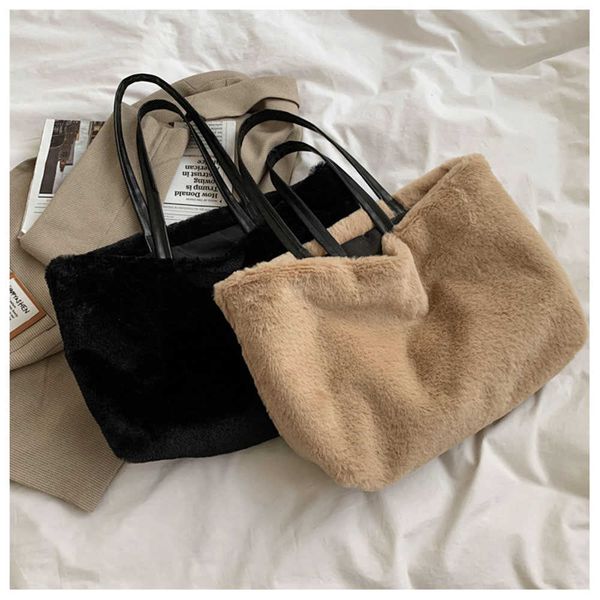 women wool tote shoulder bags new fashion handbags large capacity plush bags large capacity designer brand purse and bags 230308
women wool tote shoulder bags new fashion handbags large capacity plush bags large capacity designer brand purse and bags 230308