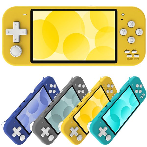 X20 Mini Retro Game Player 4.3 Inch HD Screen Handheld Game Console With 8G Memory Game Card Can Store 5000 Plus Games Portable Pocket Mini Video Game Players DHL Free