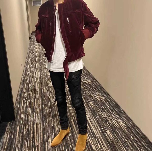 jeans mens am1r1 trousers pants mirri ripped fashion designer brand black zipper patchwork men's high street slimming hip hop leisure c, Blue
jeans mens am1r1 trousers pants mirri ripped fashion designer brand black zipper patchwork men's high street slimming hip hop leisure c, Blue