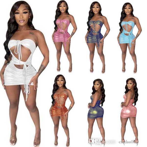 2023 designer womens dresses wrap chest one piece skirt with tie rope neck hip irregular dress nightclubwear, Black;gray
2023 designer womens dresses wrap chest one piece skirt with tie rope neck hip irregular dress nightclubwear, Black;gray