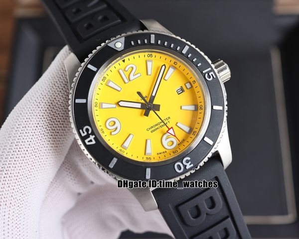 new super a17366d71i1s1 automatic mens watch 316 steel case yellow dial date gents sport watches black rubber strap 7 colors, Slivery;brown
new super a17366d71i1s1 automatic mens watch 316 steel case yellow dial date gents sport watches black rubber strap 7 colors, Slivery;brown