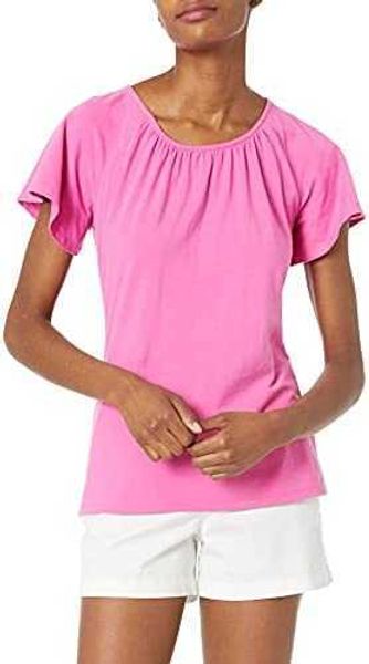 women's designer t-shirts classic-fit cape sleeve ppen crew neck t-shirt shorts sleeve cottons glp2, White
women's designer t-shirts classic-fit cape sleeve ppen crew neck t-shirt shorts sleeve cottons glp2, White