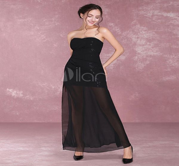 strapless chiffon party prom dresses spring summer black women elegant high slit sequins long evening gowns dresses9568239
strapless chiffon party prom dresses spring summer black women elegant high slit sequins long evening gowns dresses9568239